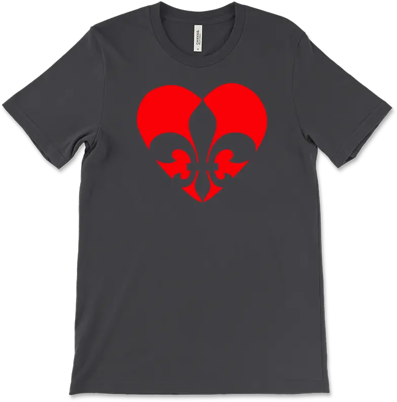 Heart Fleur De Lis